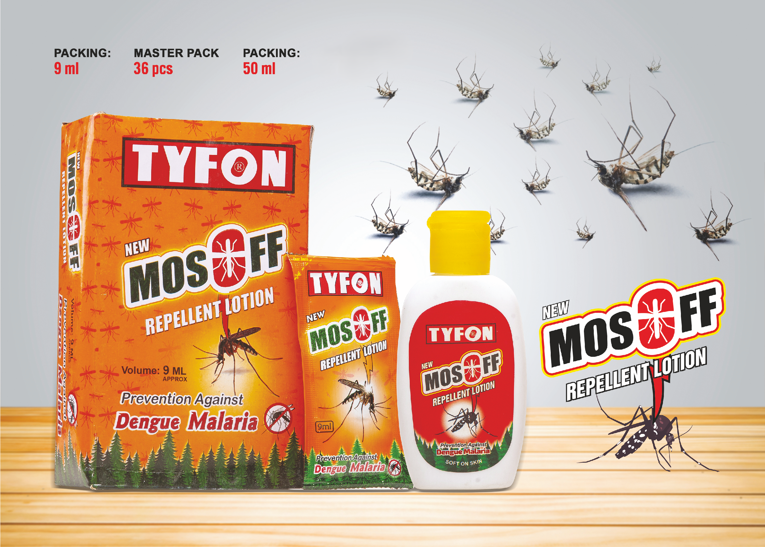 Mosquito killing Lotion