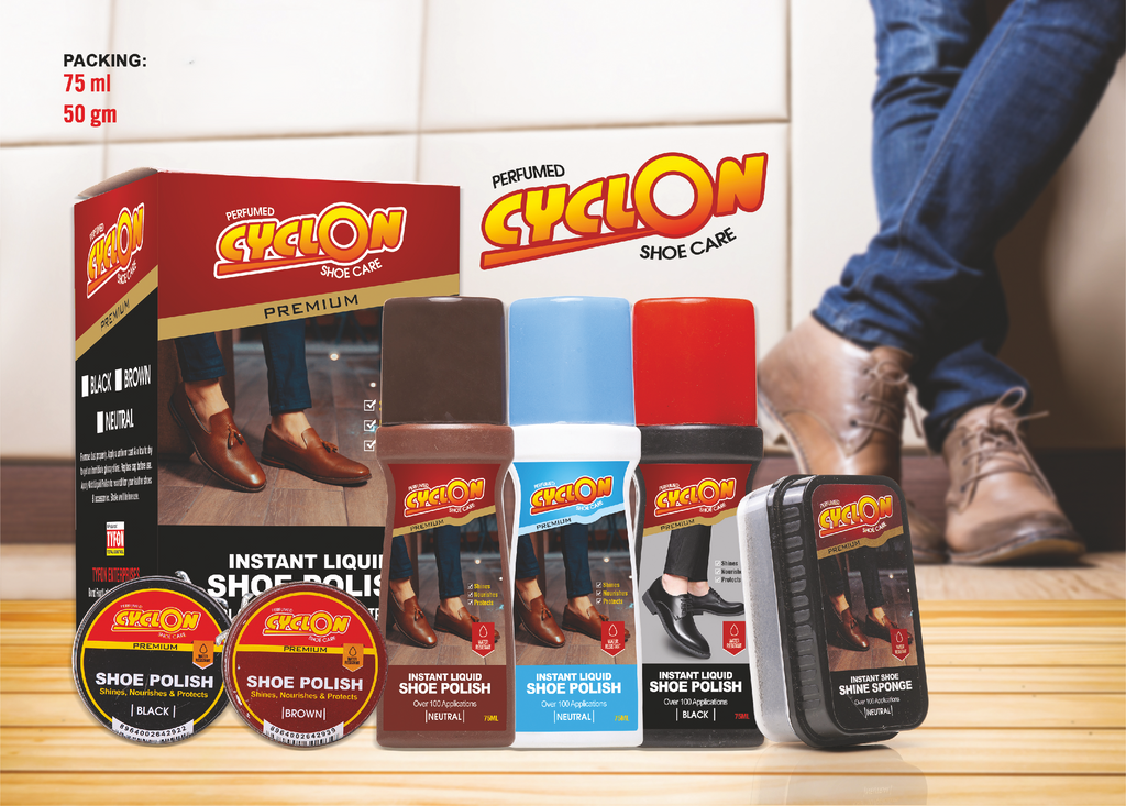 Liquid Polish | Tin Polish | Shine Sponge