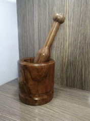 Wooden Mortar