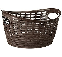 Rattan Plastic Laundry Basket