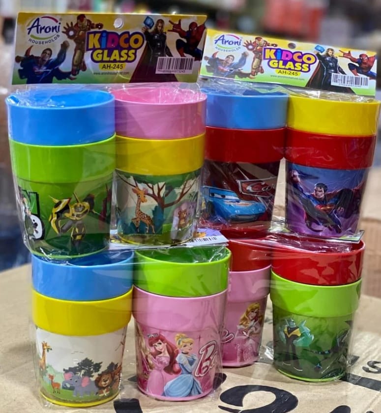 Kidko Glass 4 pc pkt