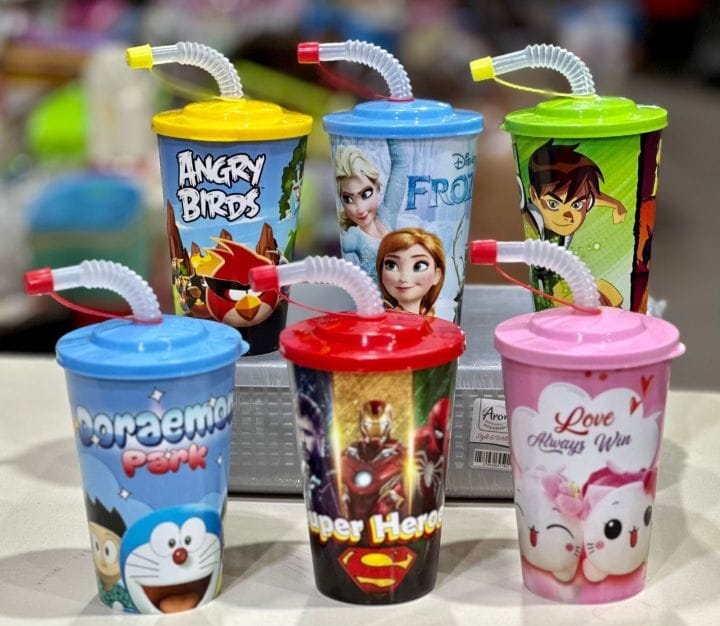 Aroni Kids Straw Glass